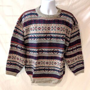 Vintage Tyrolian Ski Sweater by Head, Men's L